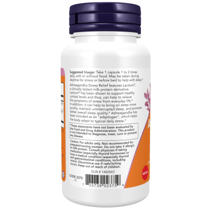 Ashwagandha Stress Relief 60 Veg Capsules