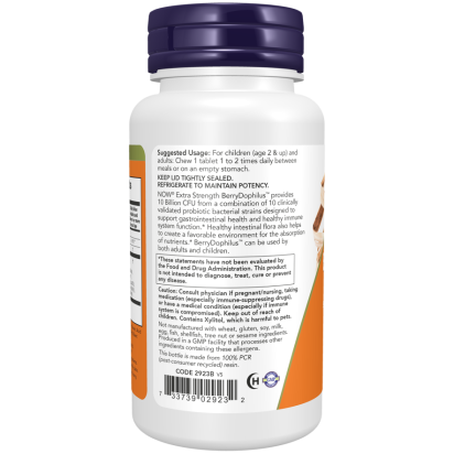 BerryDophilus™ 10 Billion Extra Strength - 50 Chewables