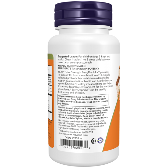 BerryDophilus™ 10 Billion Extra Strength - 50 Chewables BerryDophilus™ 10 Billion Extra Strength - 50 Chewables