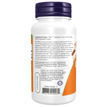 Bromelain 500 mg - 60 Veg Capsules