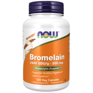 Bromelain 500 mg - 120 Veg Capsules Bromelain 500 mg - 120 Veg Capsules