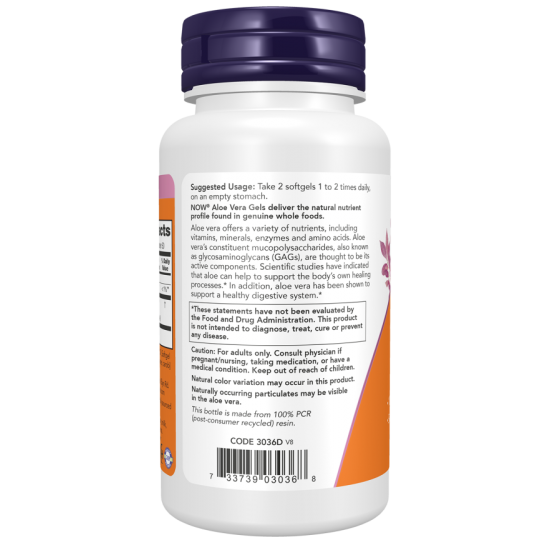 Aloe Vera 10,000 mg - 100 Softgels Aloe Vera 10,000 mg - 100 Softgels