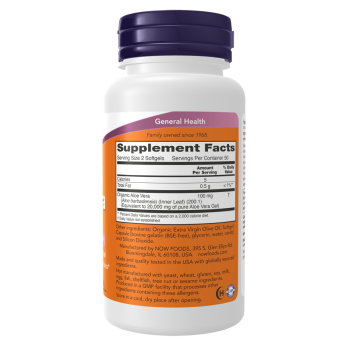 Aloe Vera 10,000 mg - 100 Softgels