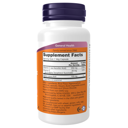 Alpha Lipoic Acid 100 mg - 60 Vcaps®