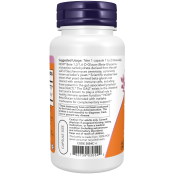 Beta 1,3/1,6- D -Glucan 100 mg - 90 Vcaps®