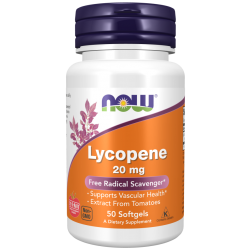 Lycopene 20mg 50 Softgels 