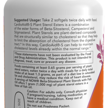 Beta-Sitosterol Plant Sterols 90 Softgels