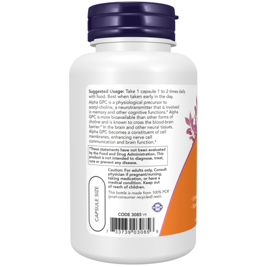 Alpha GPC 300 mg - 60 Veg Capsules