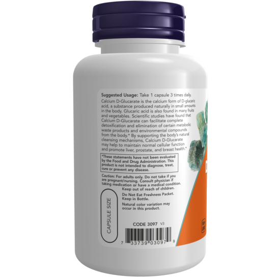 Calcium D-Glucarate 500 mg 90 Veg Capsules Calcium D-Glucarate 500 mg 90 Veg Capsules