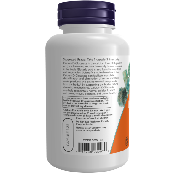 Calcium D-Glucarate 500 mg 90 Veg Capsules