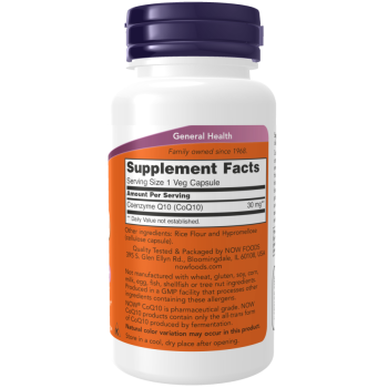 CoQ10 30 mg - 60 Veg Capsules