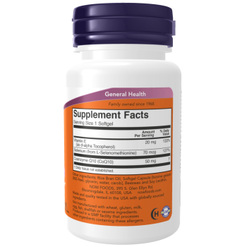 CoQ10 50 mg - 50 Softgels