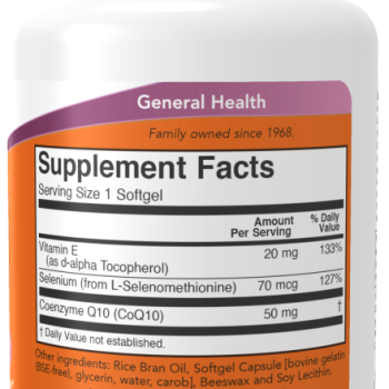 CoQ10 50 mg - 50 Softgels