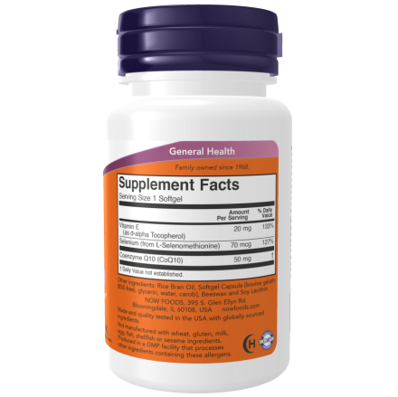 CoQ10 50 mg - 50 Softgels