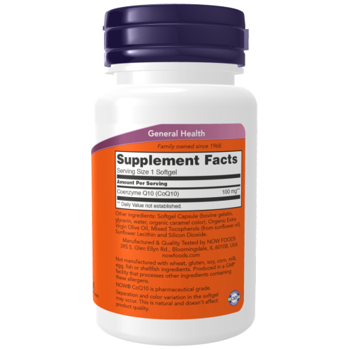 CoQ10 100 mg - 50 Softgels