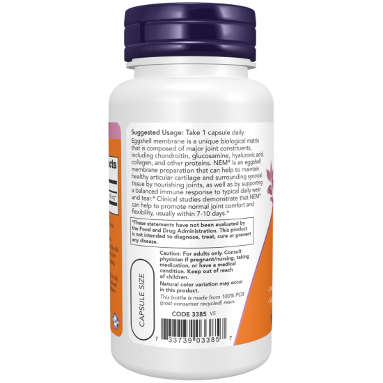 Eggshell Membrane 500 mg 60 Veg Capsules