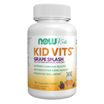 Kid Vits™ Grape Splash Chewable Tablets 120 vegetáriánus rágótabletta 