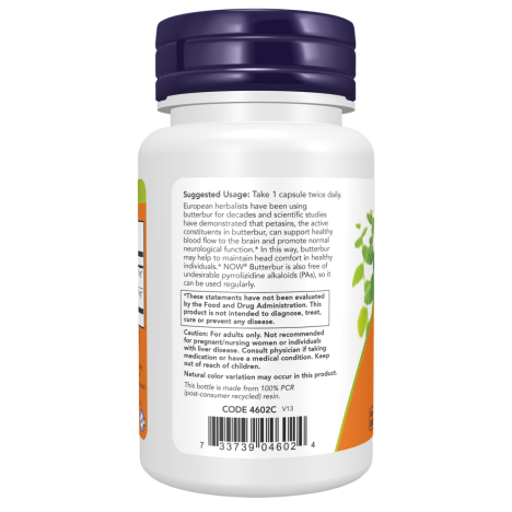 Butterbur 60 Veg Capsules