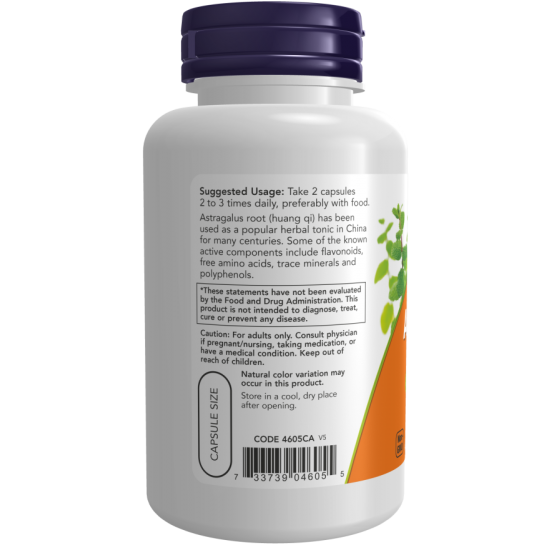 Astragalus 500 mg 100 Veg Capsules Astragalus 500 mg 100 Veg Capsules