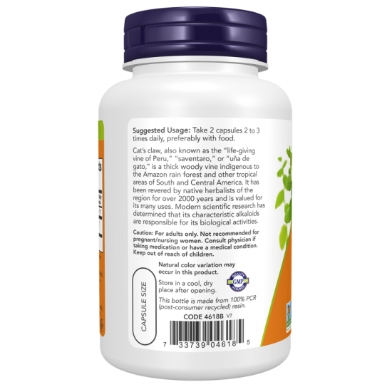 Cat's Claw 500 mg - 250 Veg Capsules Cat's Claw 500 mg - 250 Veg Capsules