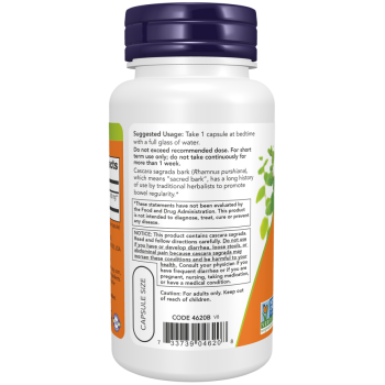 Cascara Sagrada 450 mg 100Veg Capsules