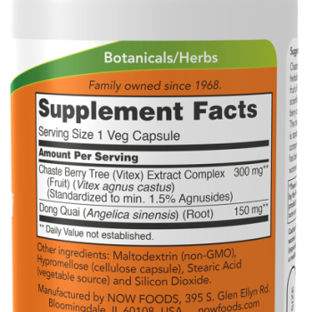 Chaste Berry Vx Extract 300 mg - 90 Veg Capsules / Barátcserje