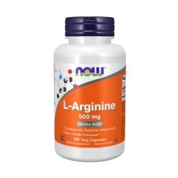L-Arginine 500 mg - 100 Capsules L-Arginine 500 mg - 100 Capsules
