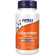 L-Carnitine 500 mg Veg 60 Capsules