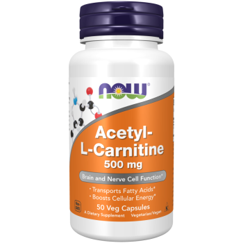 Acetyl-L Carnitine 500mg 50Vcaps