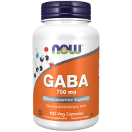 GABA 750mg  100 Veg Capsules