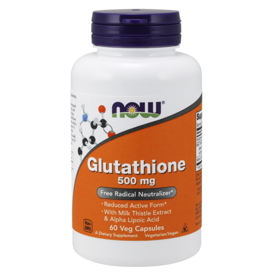 Glutathione 500 mg - 60 Veg Capsules Szavatossági idő: 2025-08-31