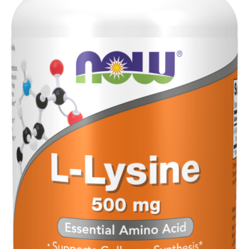 L-Lysine 500 mg 100 Veg Capsules