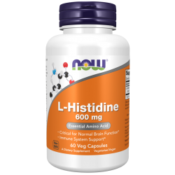 L-Histidine 600 mg 60 Veg Capsules