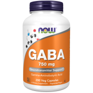 GABA 750mg  200 Veg Capsules