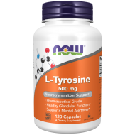 L-Tyrosine 500 mg - 120 Capsules L-Tyrosine 500 mg - 120 Capsules