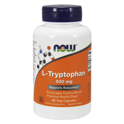 L-Tryptophan 500 mg - 60 Veg Capsules L-Tryptophan 500 mg - 60 Veg Capsules