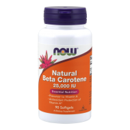Beta Carotene (Natural) - 90 Softgels