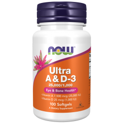 Ultra A & D-3 25,000/1,000 / 100 Softgels