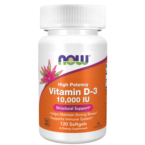 D-3 10,000 IU - 120 Softgels