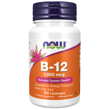 B-12 (1000 mcg) with Folic Acid 100 Chewable Lozenges