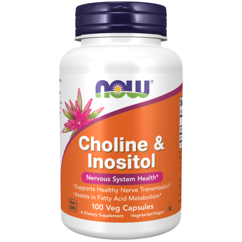 Choline & Inositol 500 mg 100 Veg Capsules