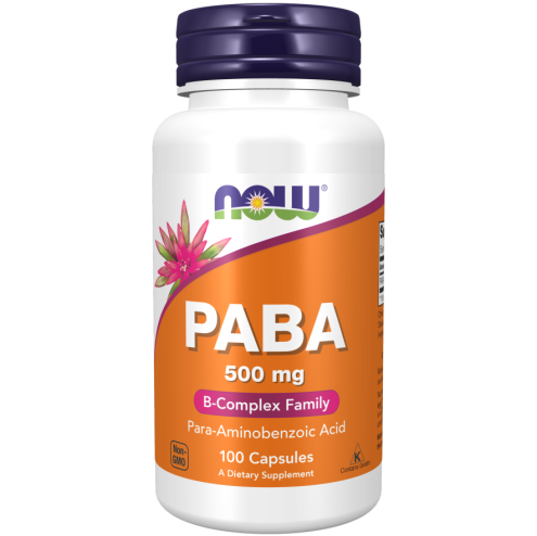 PABA 500 mg 100 Capsules