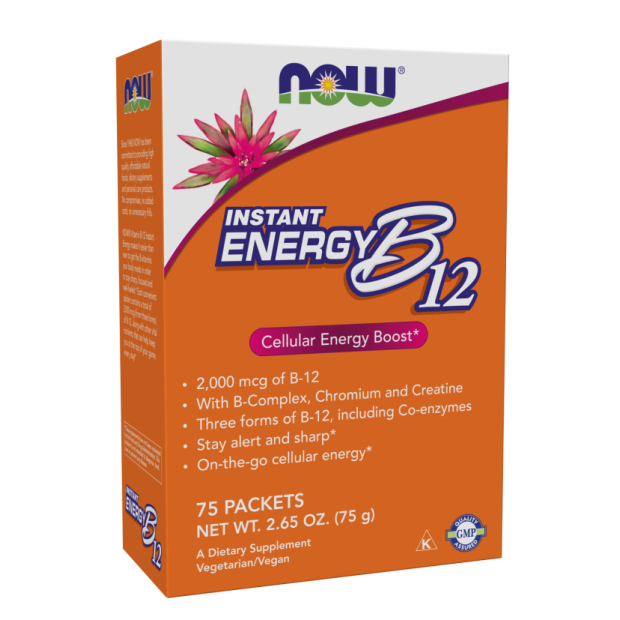 Instant Energy B-12 (2,000 mcg of B-12 per packet) - 75 Packets