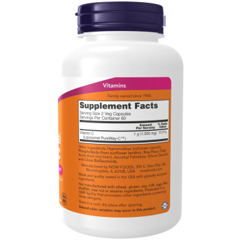 Liposomal Vitamin C 120 Veg Capsules