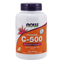 C-500 Orange 100 Chewable Tablets C-500 Orange 100 Chewable Tablets