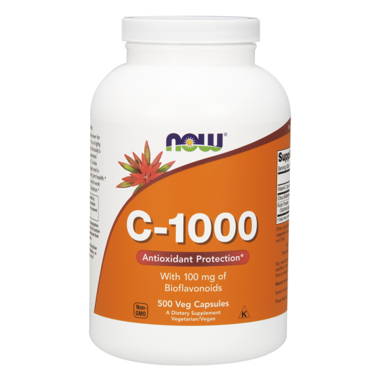 C-1000 mg C-vitamin, bioflavonoiddal és rutinnal 500 Veg Capsules