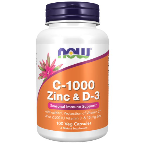 C-1000 Zinc & D-3 100 Veg Capsules