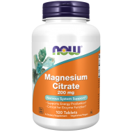 Magnesium Citrate 200 mg - 100 Tablets