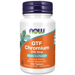 GTF Chromium 200 mcg 100 Tablets GTF Chromium 200 mcg 100 Tablets