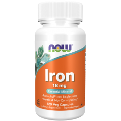 Vas / Iron 18 mg 120 Veg Capsules Vas / Iron 18 mg 120 Veg Capsules